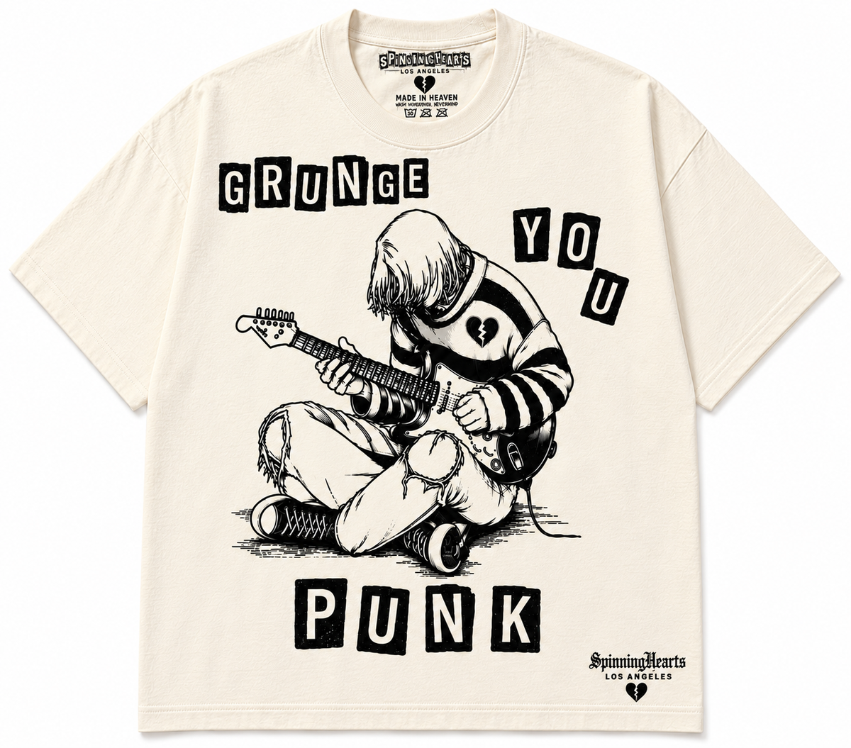 SpinningHearts — GRUNGE / PUNK Tee